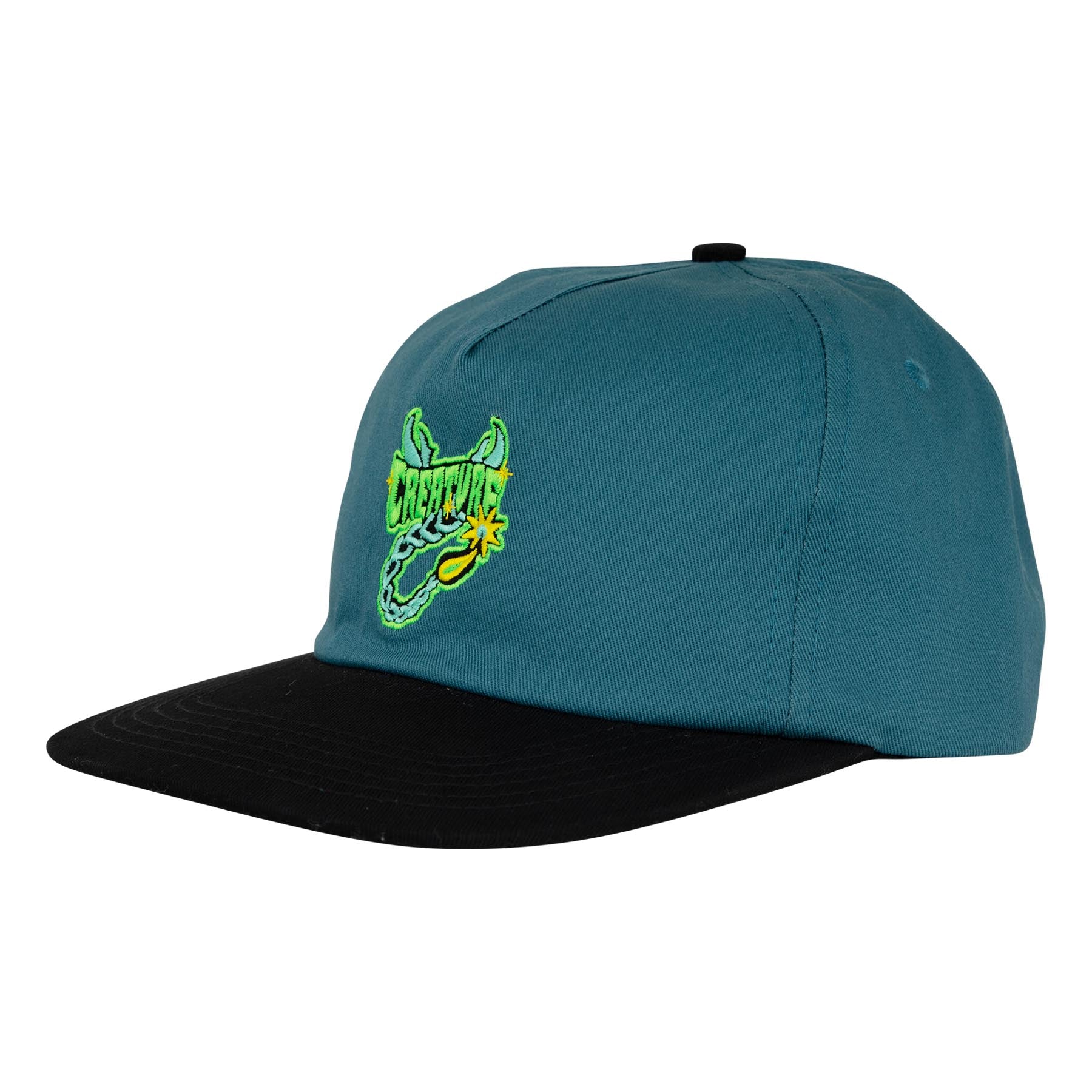 CREATURE - Deadly Sands Strapback Unstructured Hat Green/Black