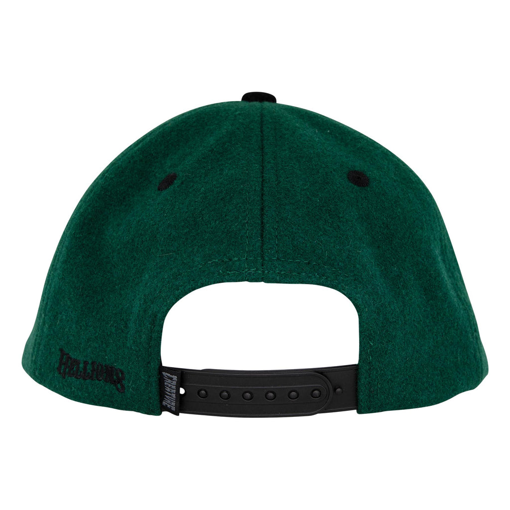 CREATURE - Drop Out Snapback Unstructured Hat Green/Black