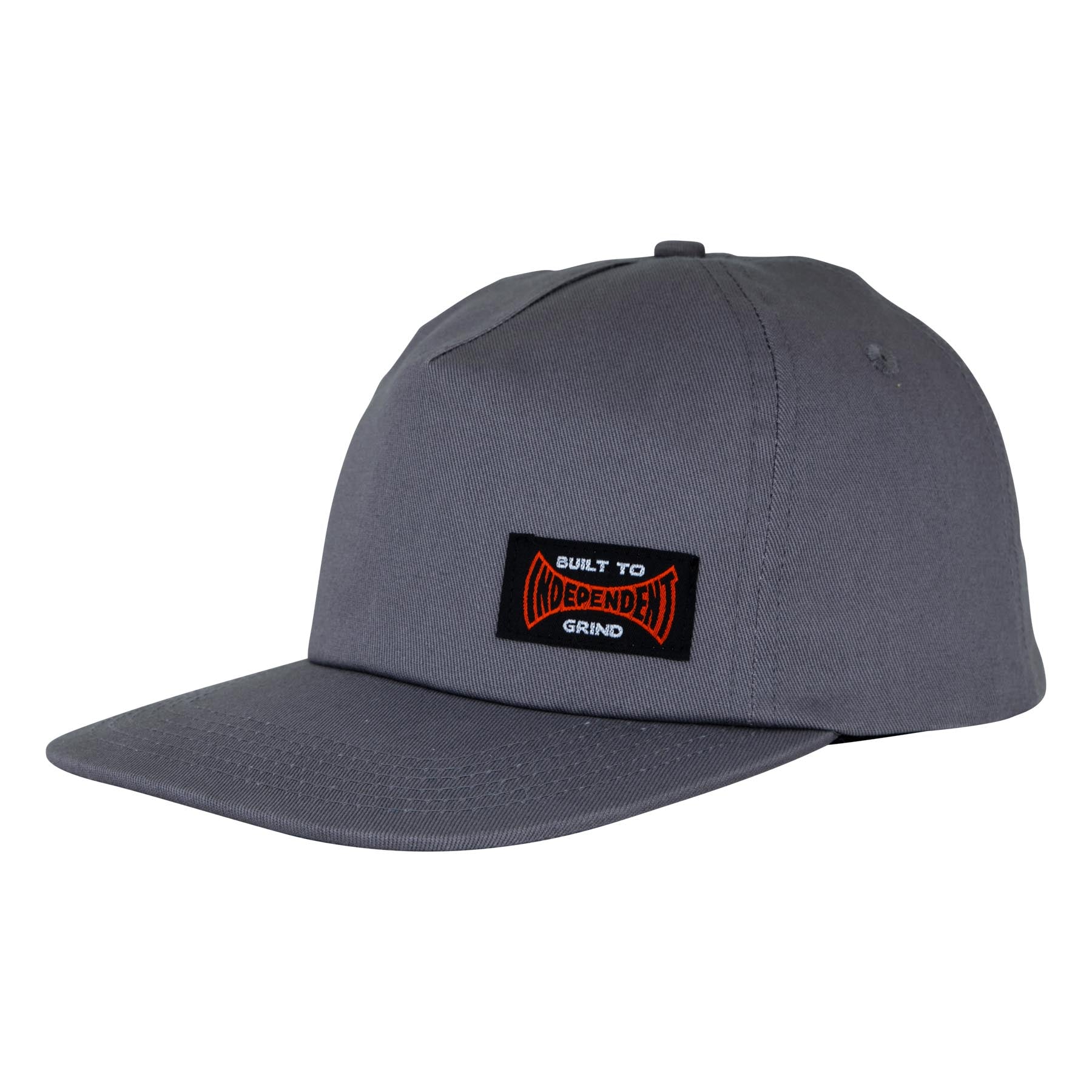 INDEPENDENT - Built To Grind Unstructured Snapback Charcoal