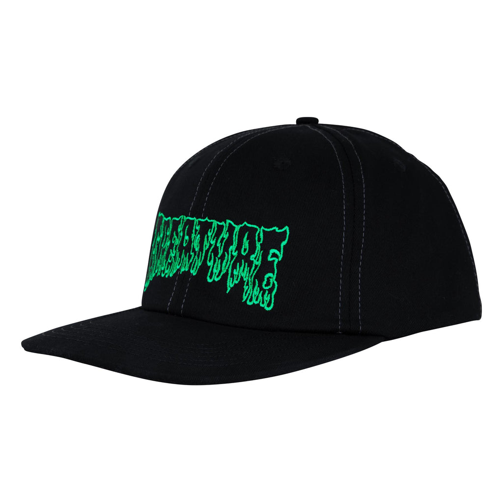 CREATURE - Hesher Flame Snapback Unstructured Hat Black