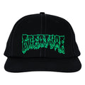 CREATURE - Hesher Flame Snapback Unstructured Hat Black