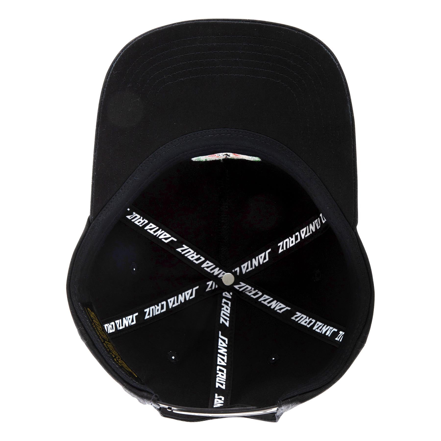 SANTA CRUZ - Sol Spiral Snapback Cap Black