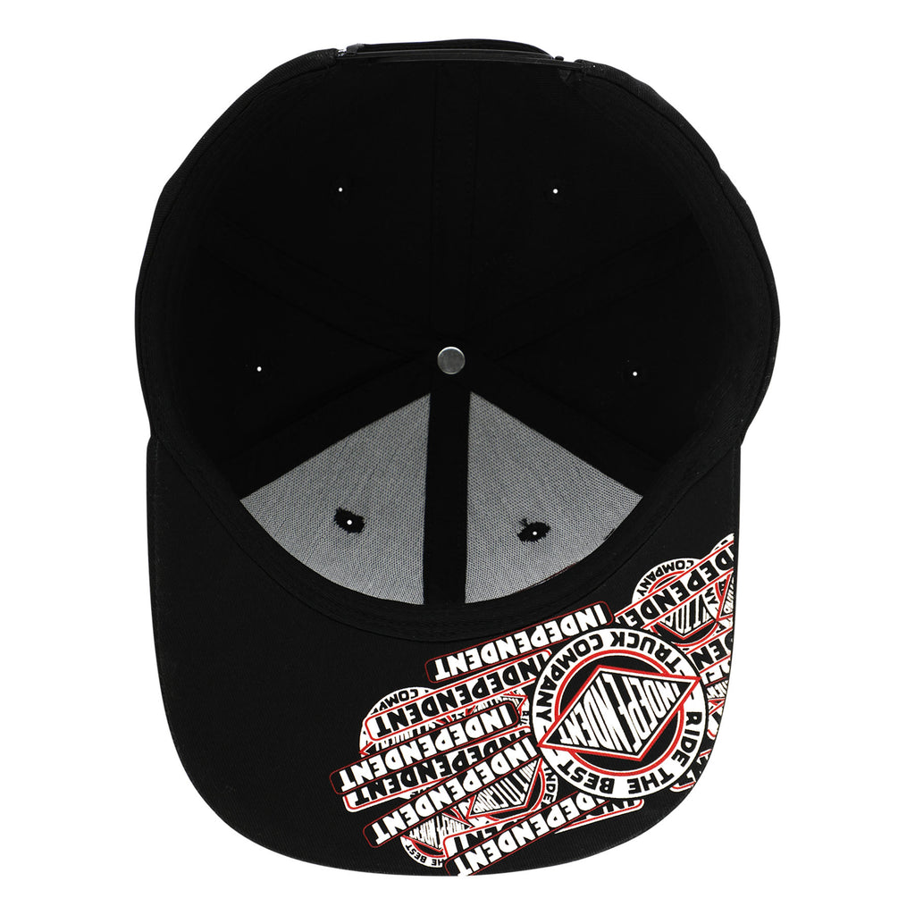 INDEPENDENT - Sticker Slap Unstructured Snapback Black