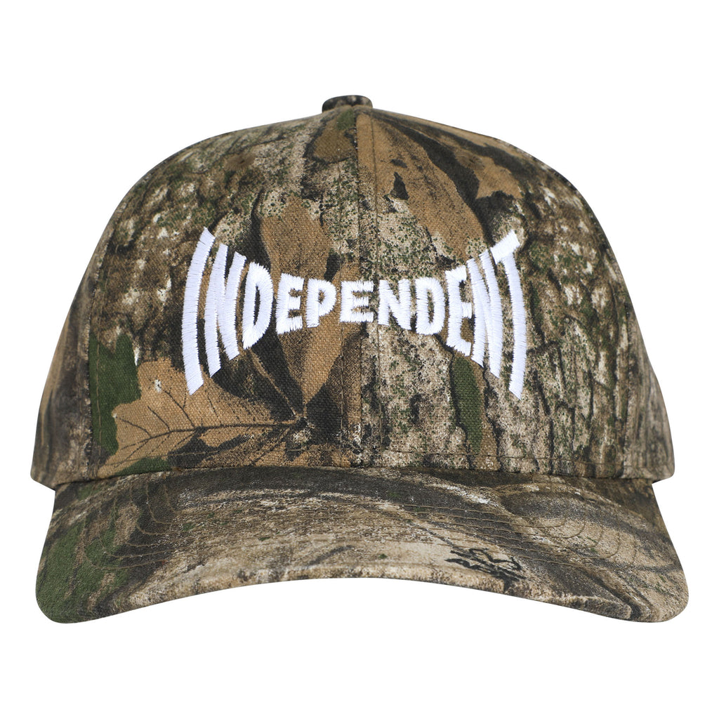 INDEPENDENT - Span Logo Structured Snapback Real Tree APX