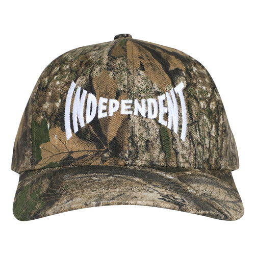 INDEPENDENT - Span Logo Structured Snapback Real Tree APX