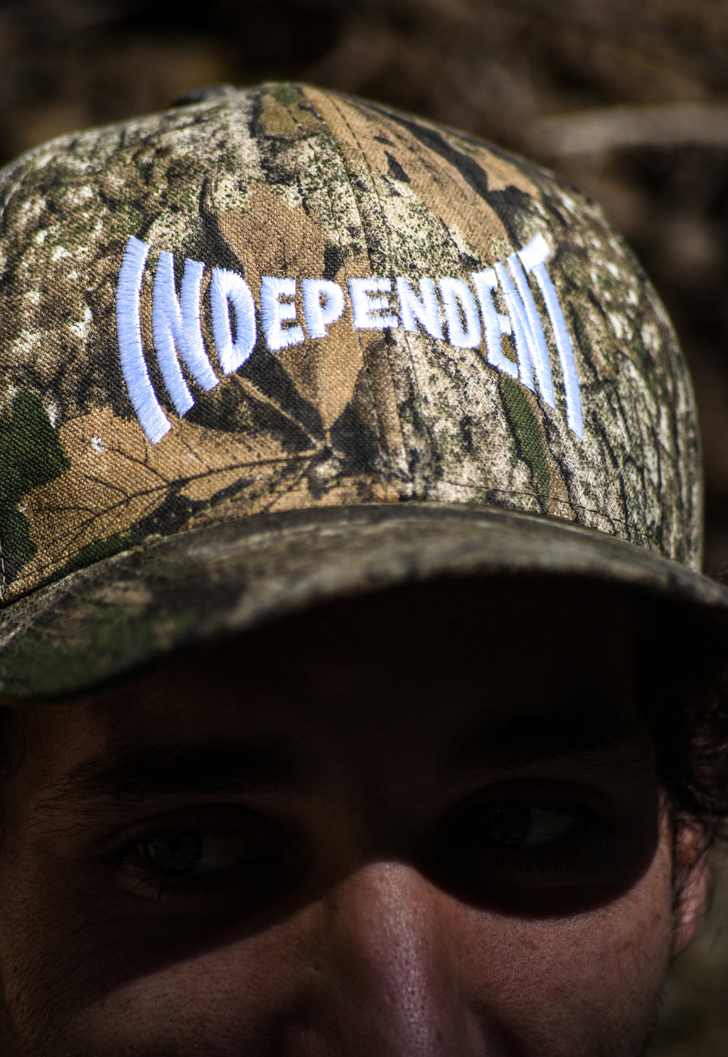INDEPENDENT - Span Logo Structured Snapback Real Tree APX