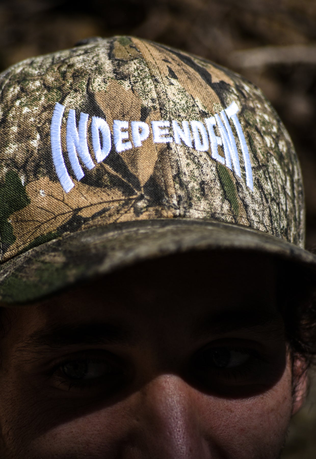 INDEPENDENT - Span Logo Structured Snapback Real Tree APX