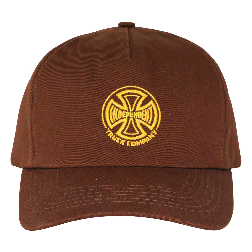 INDEPENDENT - Truck Co Legacy Snapback Cap Brown