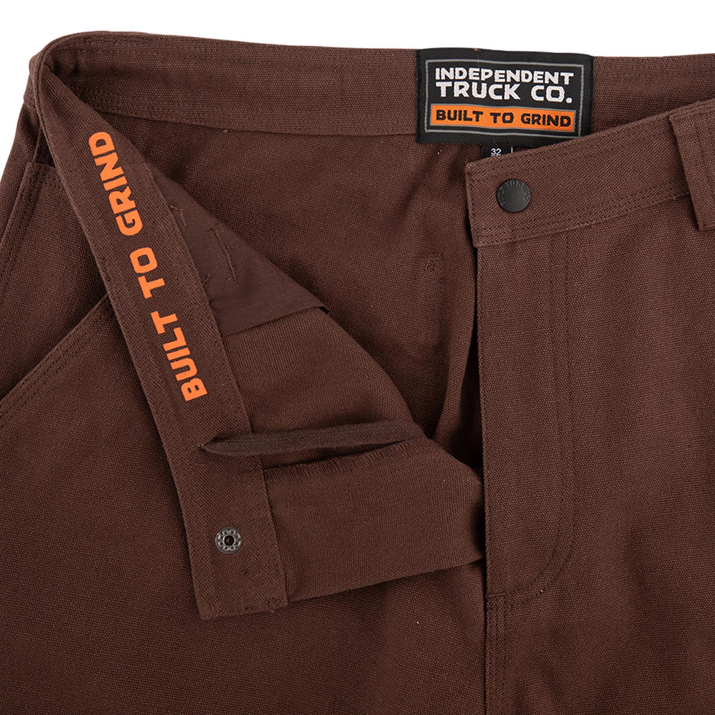 INDEPENDENT - Built To Grind Utility Pants Chocolate