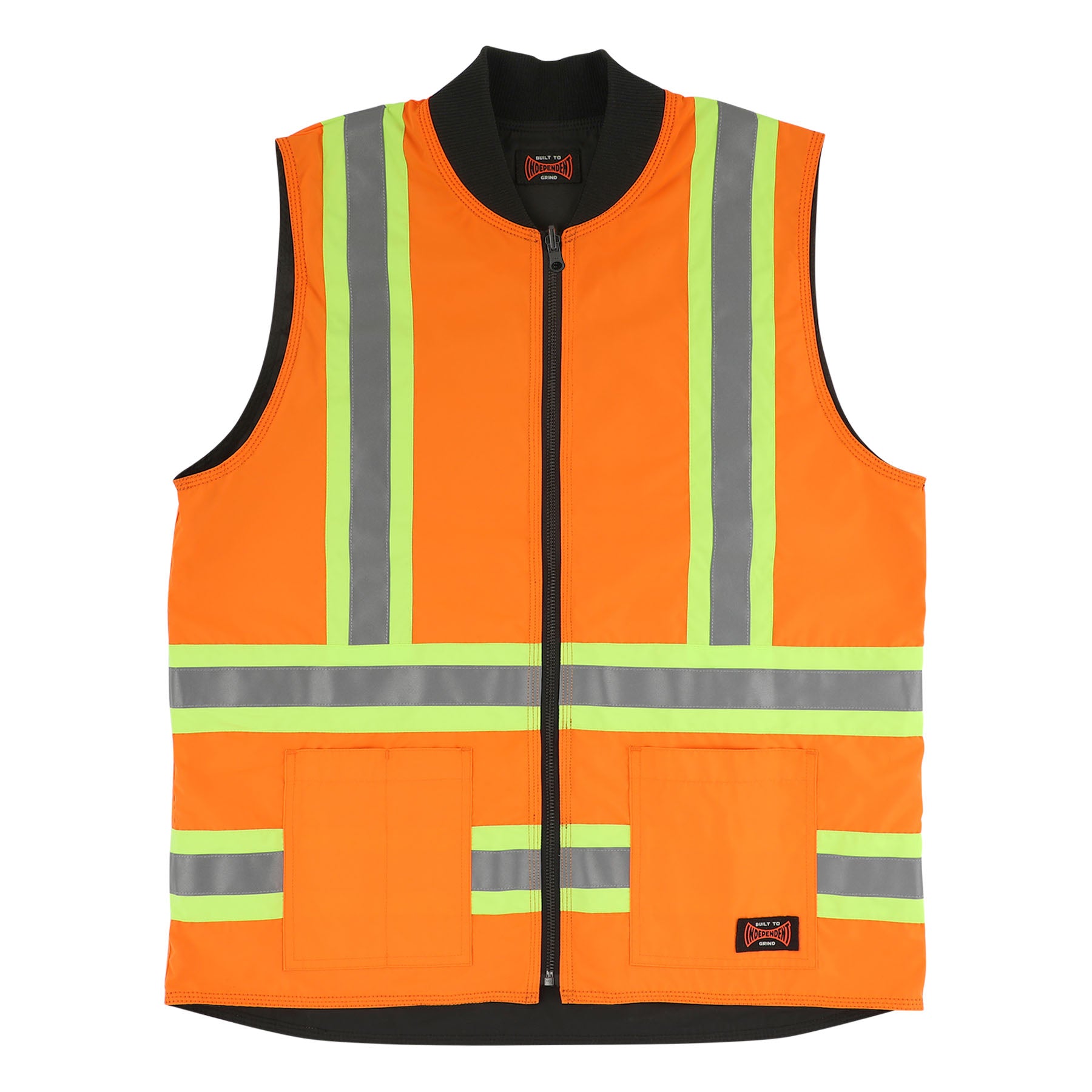 INDEPENDENT - BTG Work Vest Reversible Black/Orange
