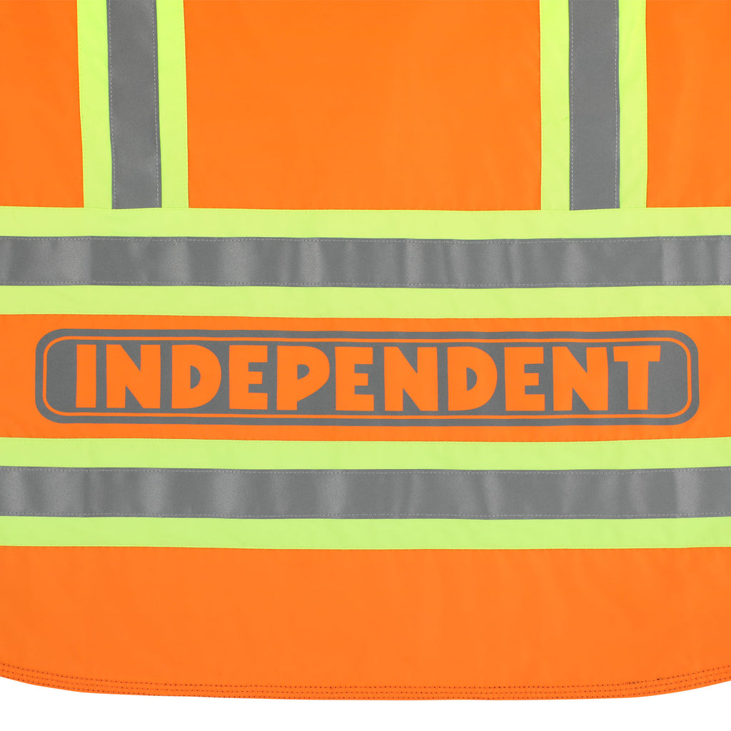 INDEPENDENT - BTG Work Vest Reversible Black/Orange
