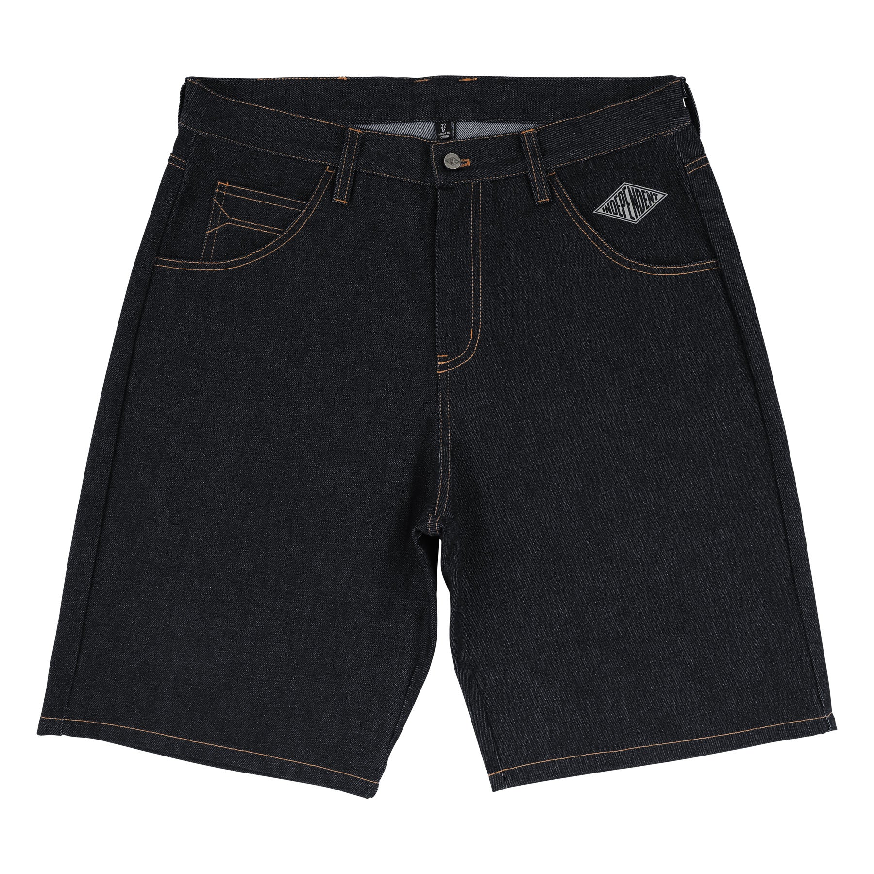 INDEPENDENT - Free On The Streets Denim Shorts Dark Indigo