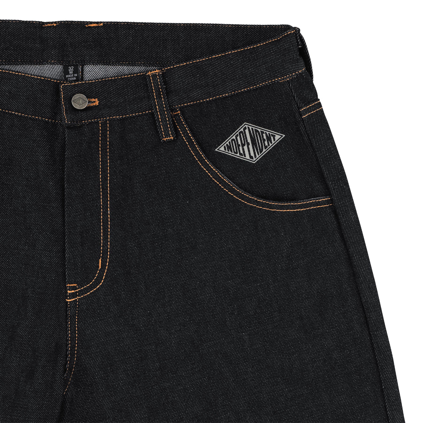 INDEPENDENT - Free On The Streets Denim Shorts Dark Indigo