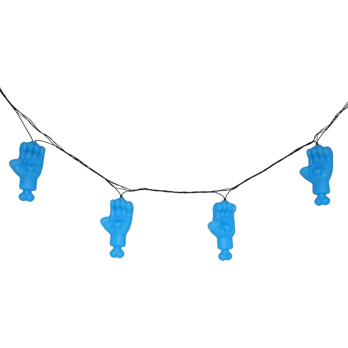 SANTA CRUZ - Screaming Hand String Lights Blue