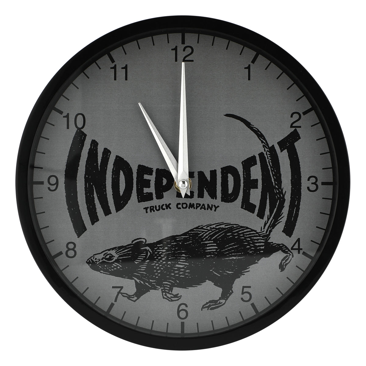 INDEPENDENT - Rat Race Wall Clock Black/Parchment