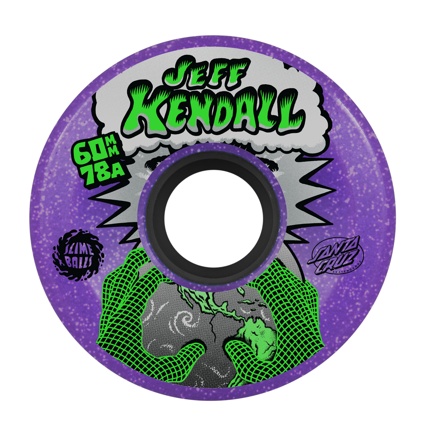 SLIME BALLS - 60mm Kendall End of the World Reissue OG Slime Purple 78a