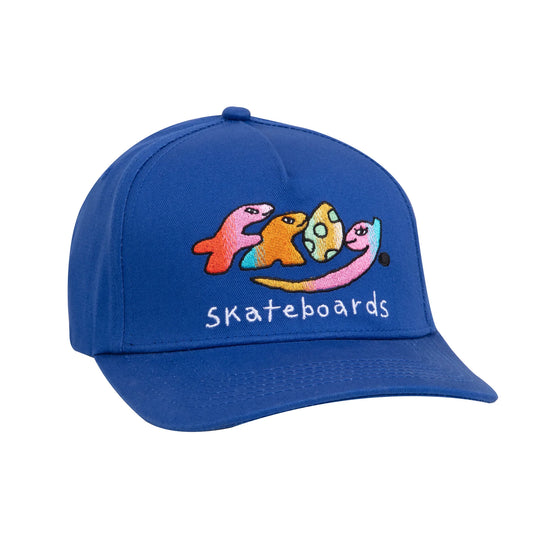 FROG - Dino Logo 5 Panel Cap Blue