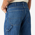 DICKIES - Relaxed Fit Carpenter Jeans Stonewash Indigo Blue