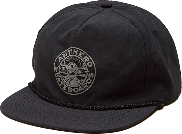 ANTIHERO - Stay Ready Snapback Cap Black
