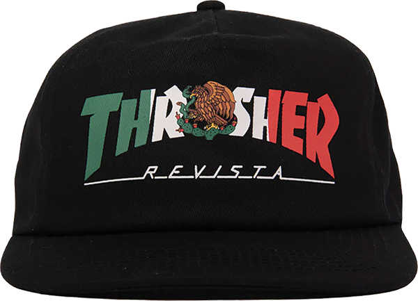 THRASHER - Mexico Revista Snapback Black