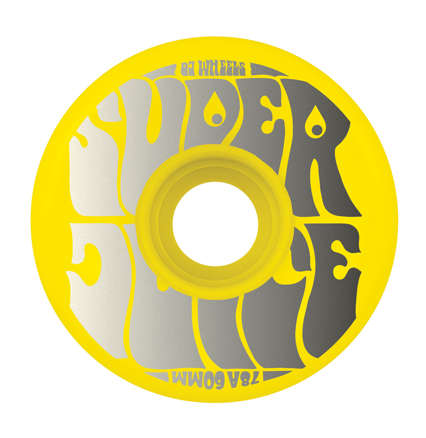 OJ WHEELS - 60mm Super Juice Neon Yellow 78a