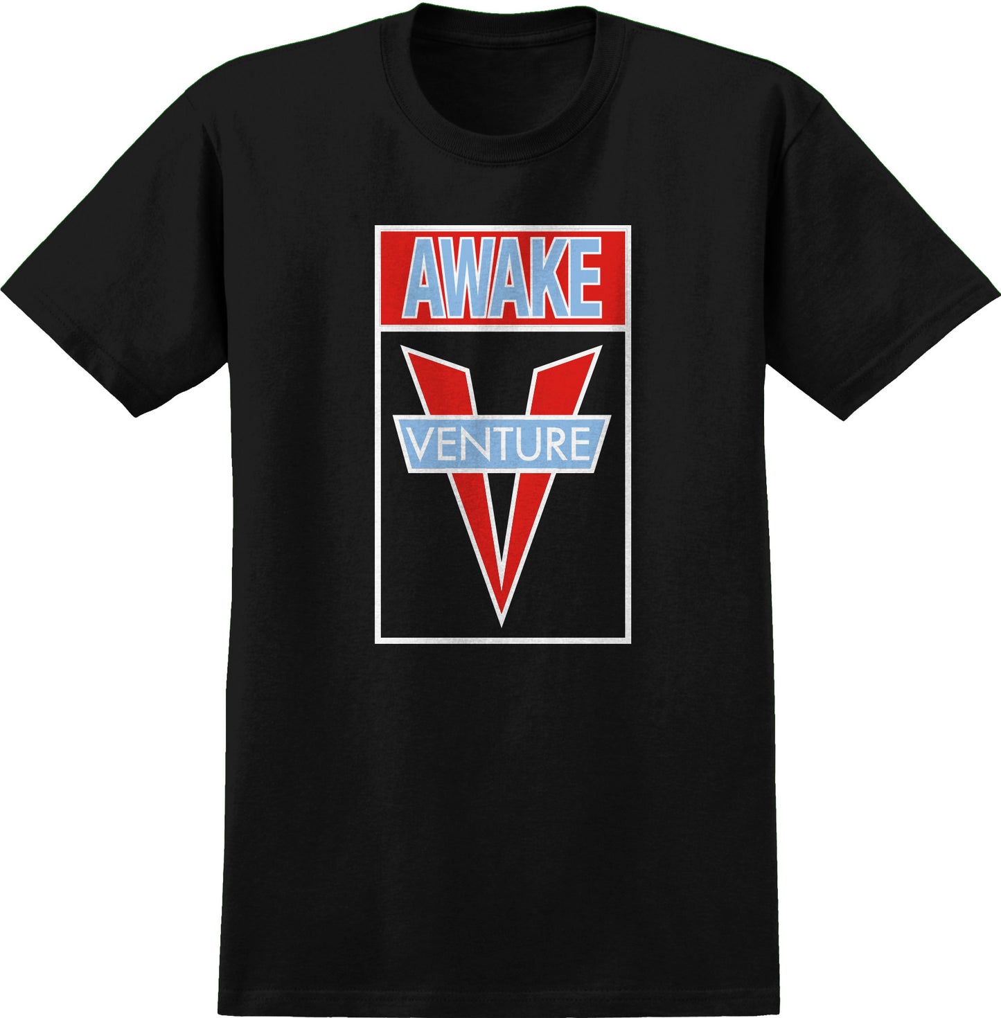 VENTURE - Awake Tee Black/Red