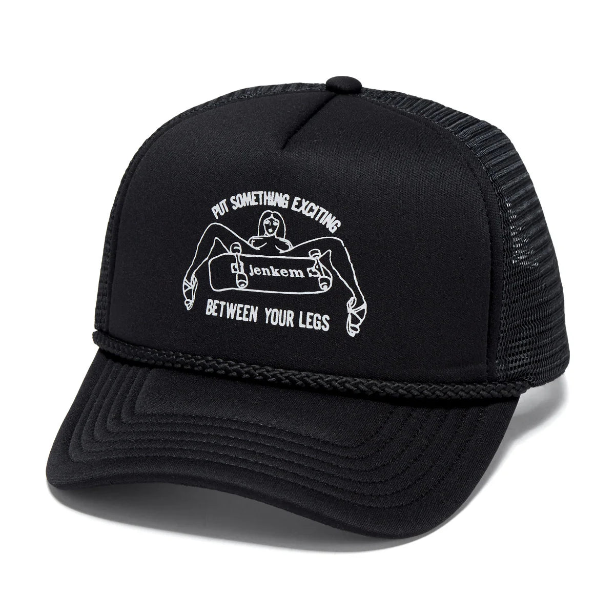 JENKEM - Legs Trucker Hat Black