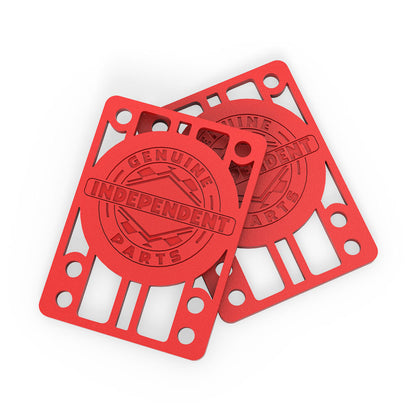 INDEPENDENT - 1/8" Risers Red