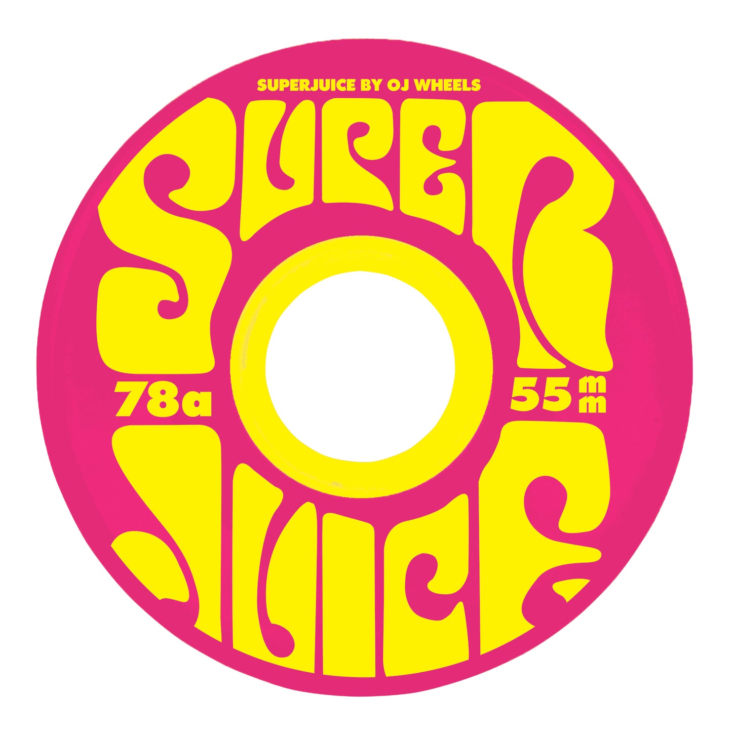 OJ WHEELS - 55mm Mini Super Juice Blazing Pink 78a