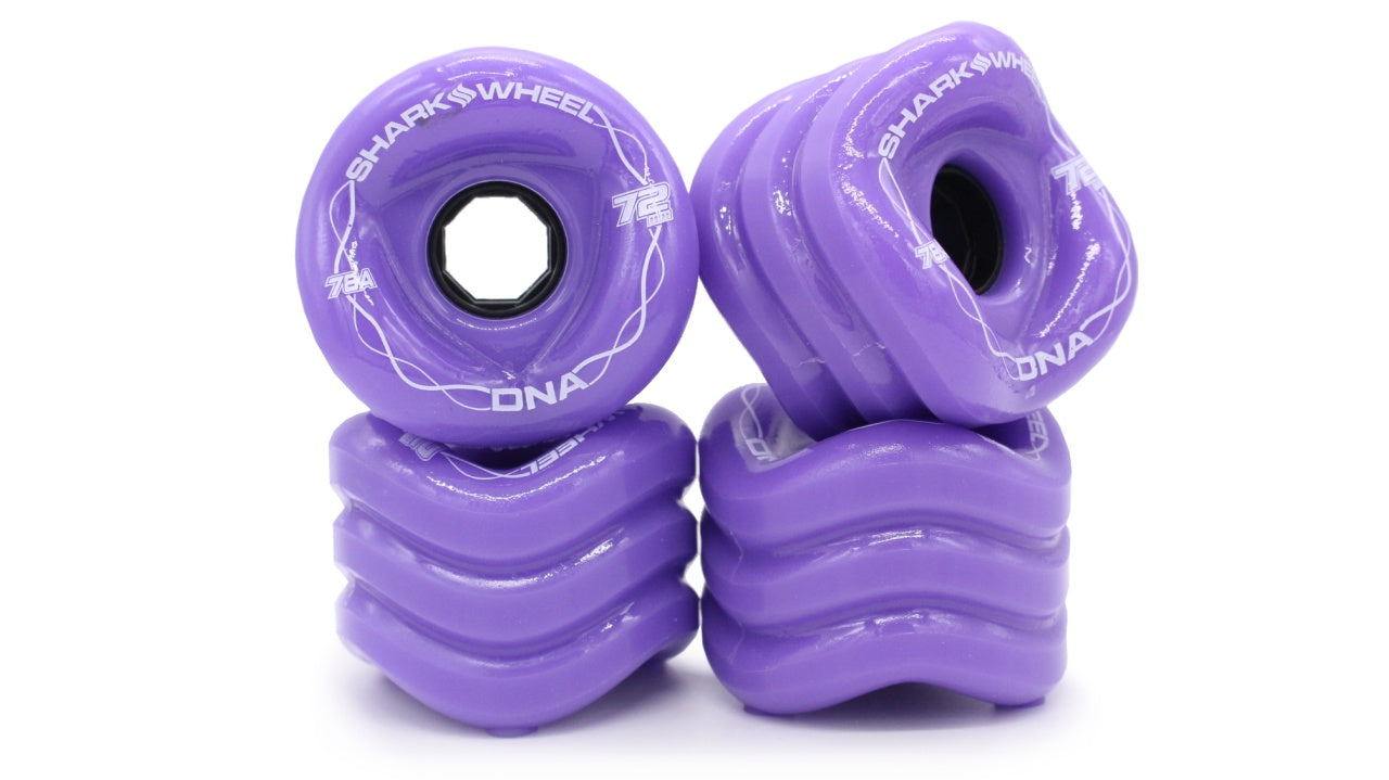 SHARK WHEEL - 72mm DNA Purple 78a