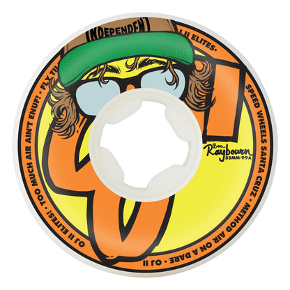 OJ WHEELS - 55mm Ben Raybourn Hat 2 Original White Hardline 99a