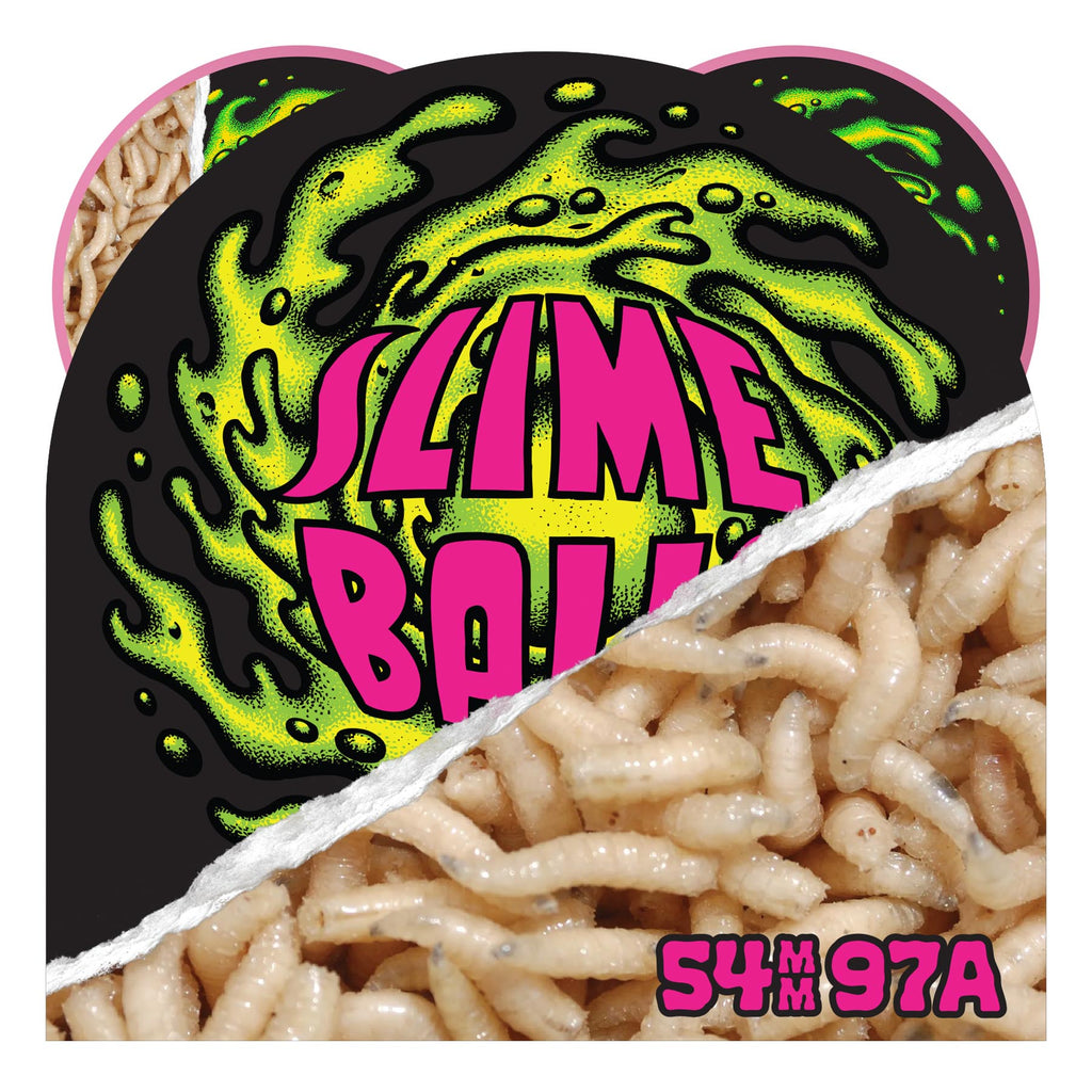SLIME BALLS - 54mm Tear Away Maggots Neon Pink 97a