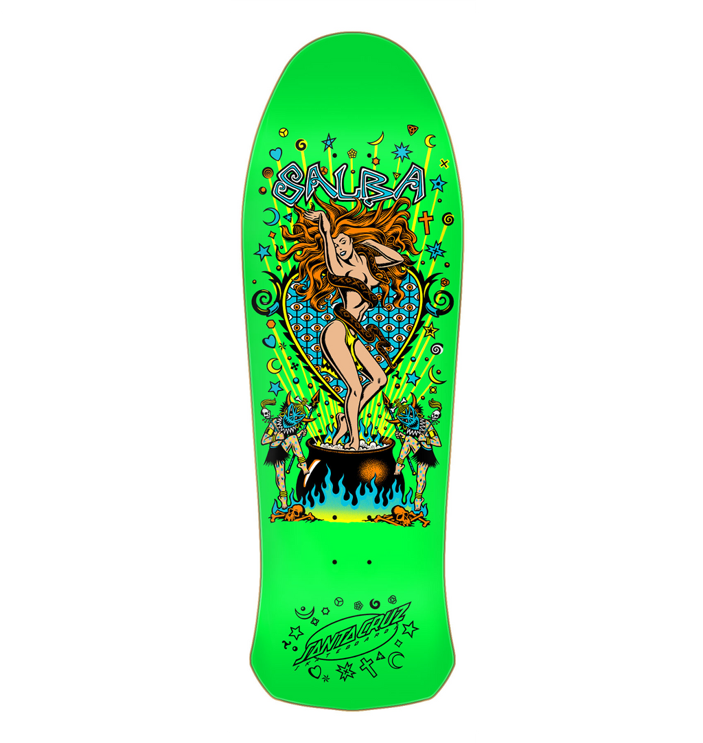 SANTA CRUZ - Salba Witch Doctor Reissue Green Dipped 10.4