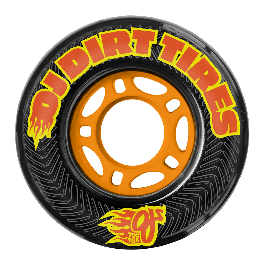 OJ WHEELS - 70mm Thunder Juice Black 78a