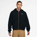 NIKE SB - Full-Zip Up Fleece Skate Hoodie Black