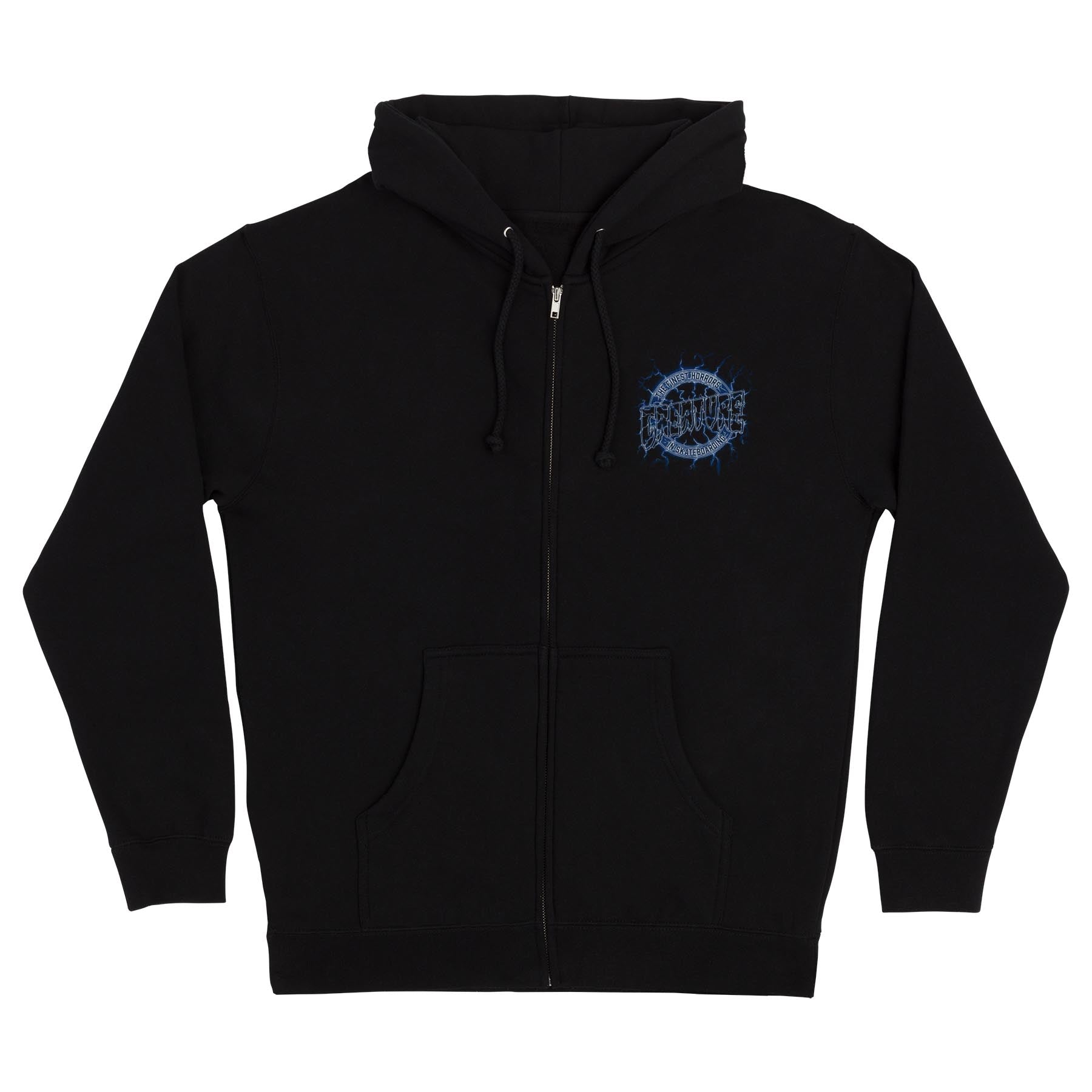 CREATURE - Finest Strike Heavyweight Zip Hoodie Black