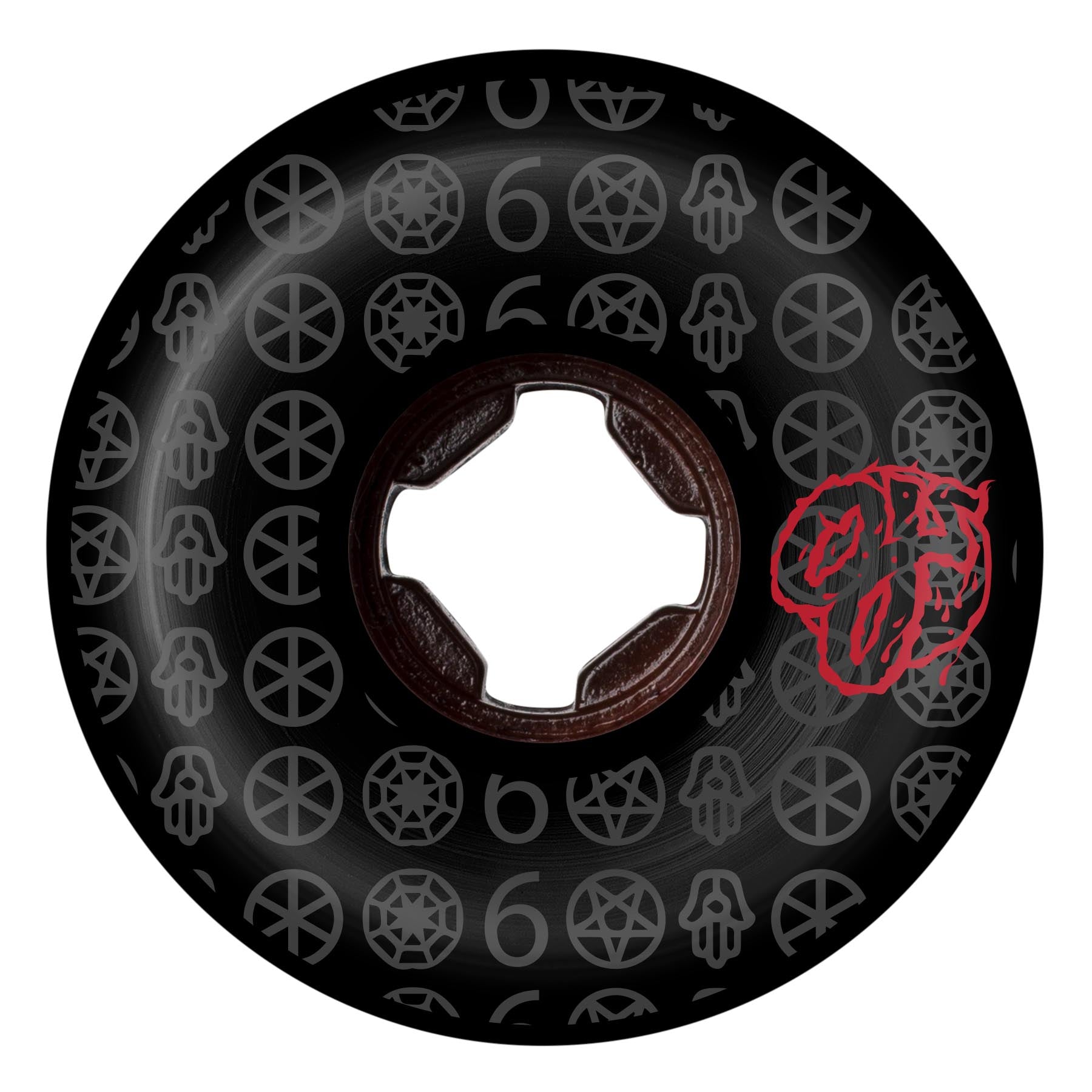 OJ WHEELS - 54mm Book of OJ Bloodsuckers Black 97a