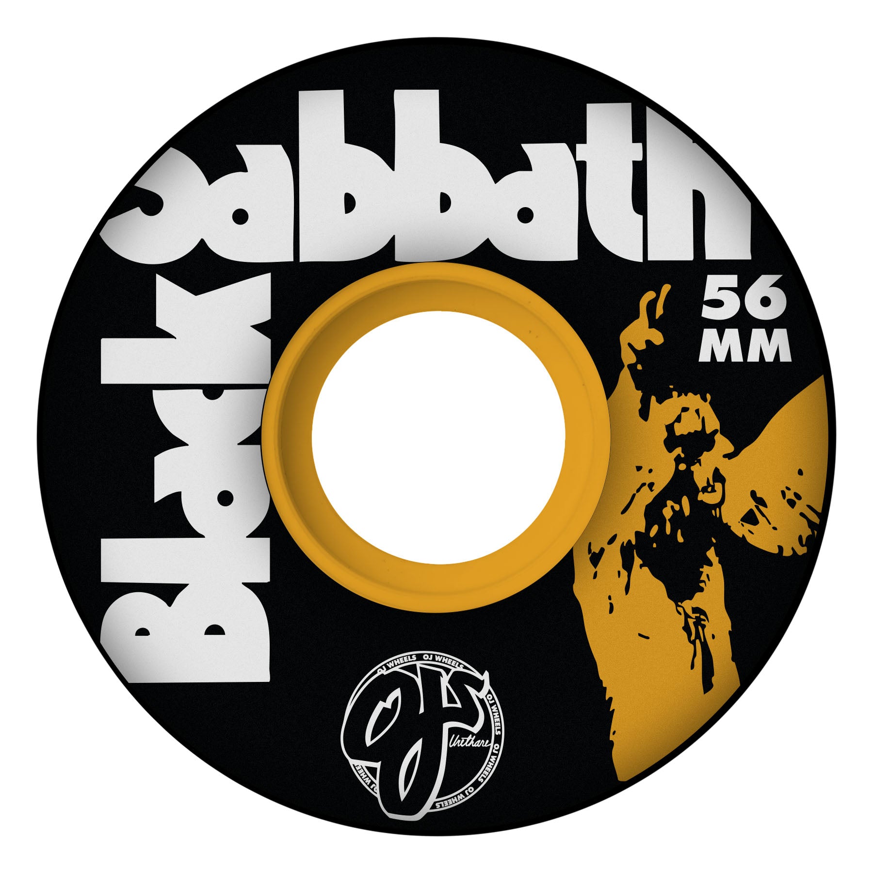 OJ WHEELS - 56mm Black Sabbath Vol. 4 Keyframe Black 78a