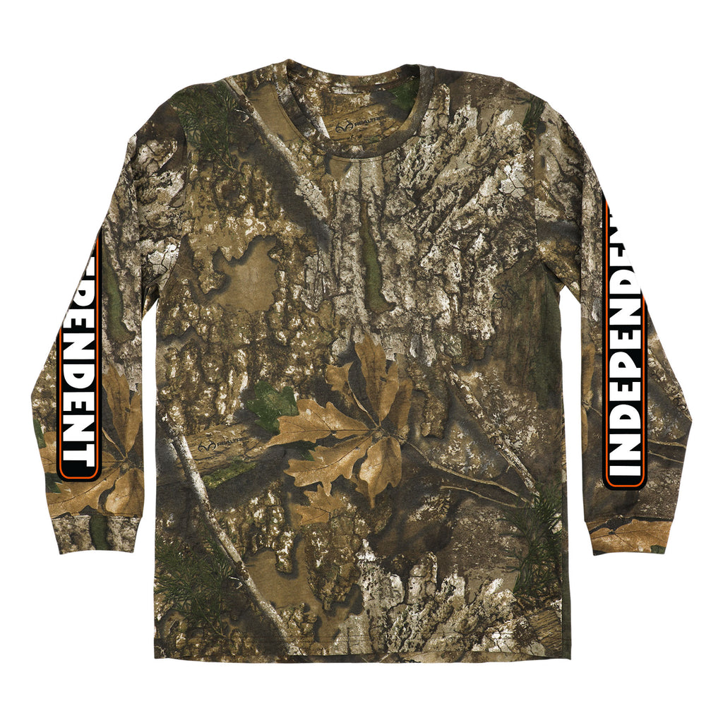INDEPENDENT - Bar Logo Longsleeve Tee Realtree APX