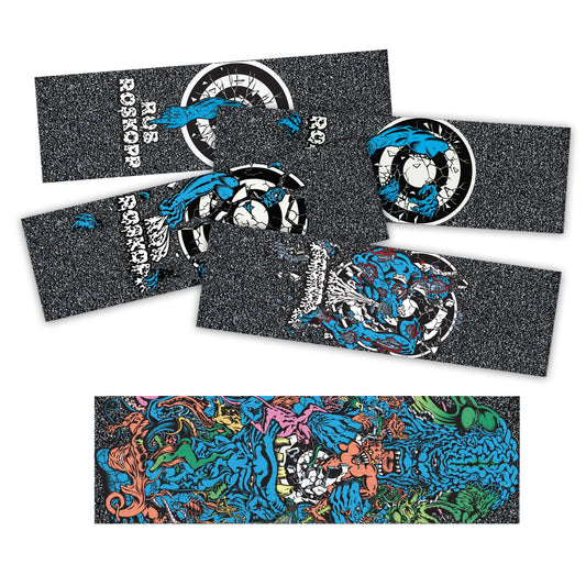 MOB GRIP - Roskopp Target Grip Strips 5 pack 11" x 3.25"
