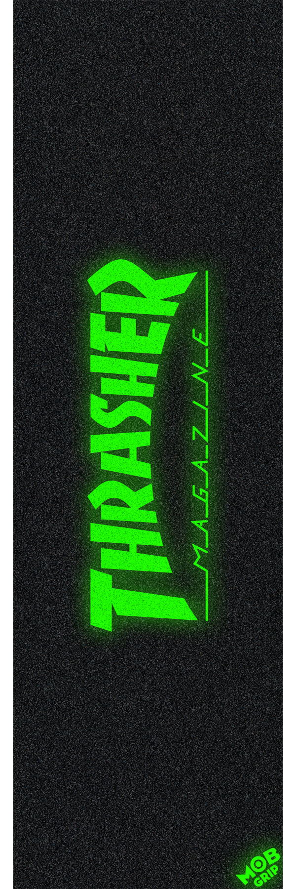 MOB GRIP - Thrasher Glow Logo Griptape 9 x 33