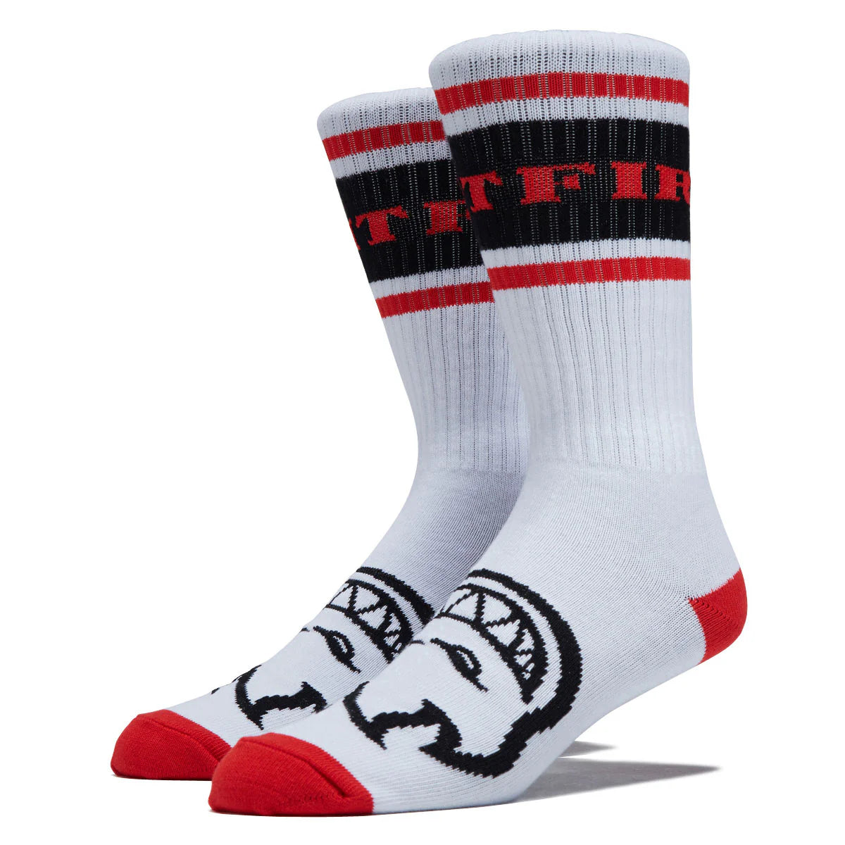 SPITFIRE - Classic 87' Bighead Socks White/Red