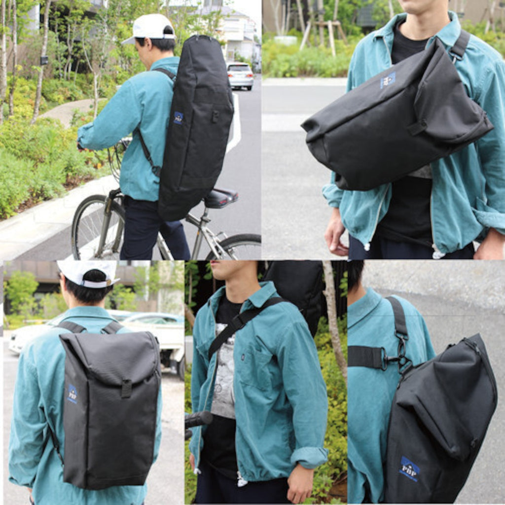 THEORIES - Pitbull Propaganda Kata 3 Way Skate Bag Charcoal