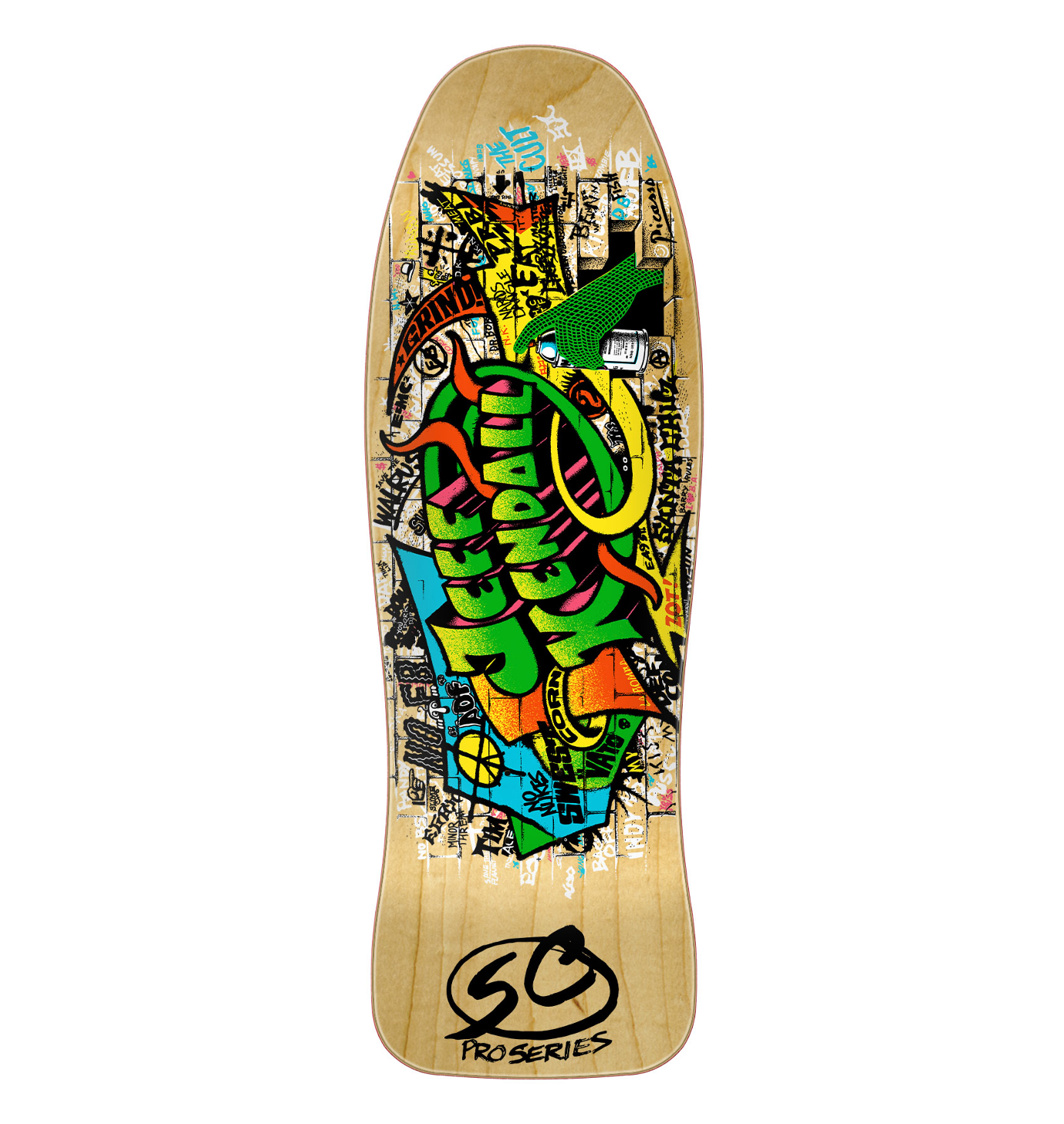 SANTA CRUZ - Kendall Graffiti Reissue - 9.69