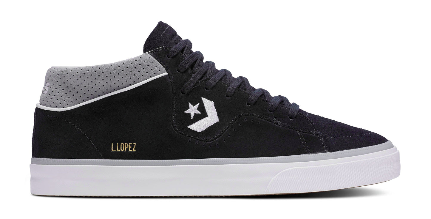 CONVERSE CONS - Louie Lopez Pro Mid Black/Ash Stone