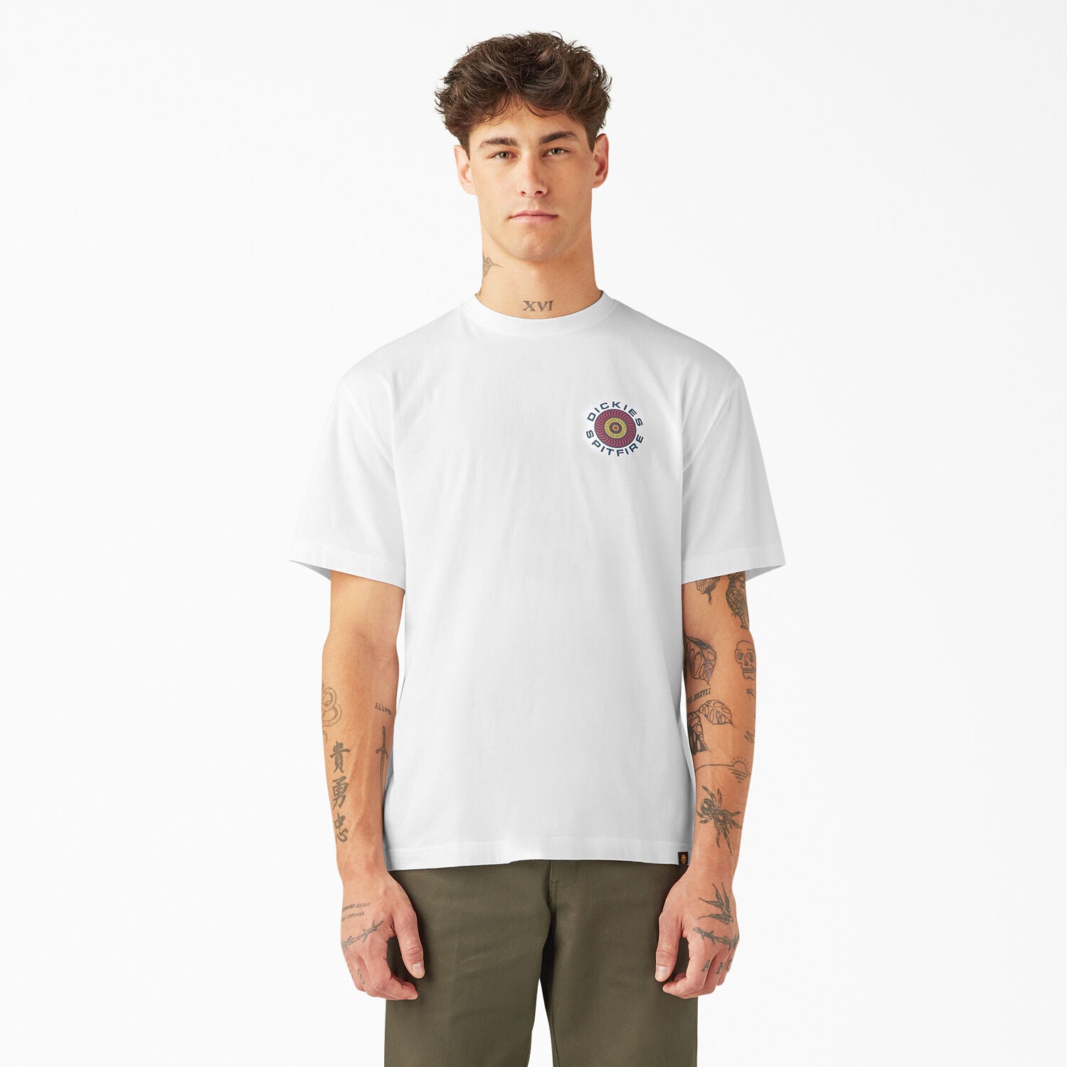 DICKIES - Dickies x Spitfire Graphic Tee White
