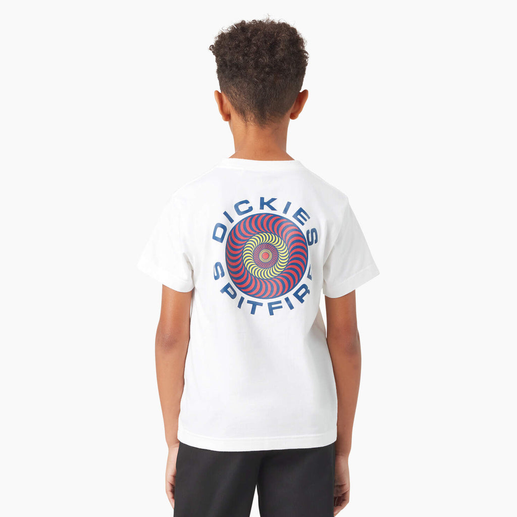 DICKIES - Dickies x Spitfire Graphic Tee White YOUTH