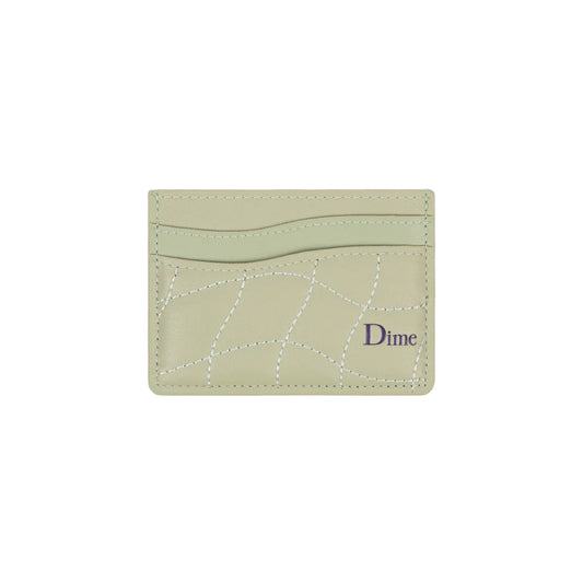 DIME - Quilted Card Holder Sage