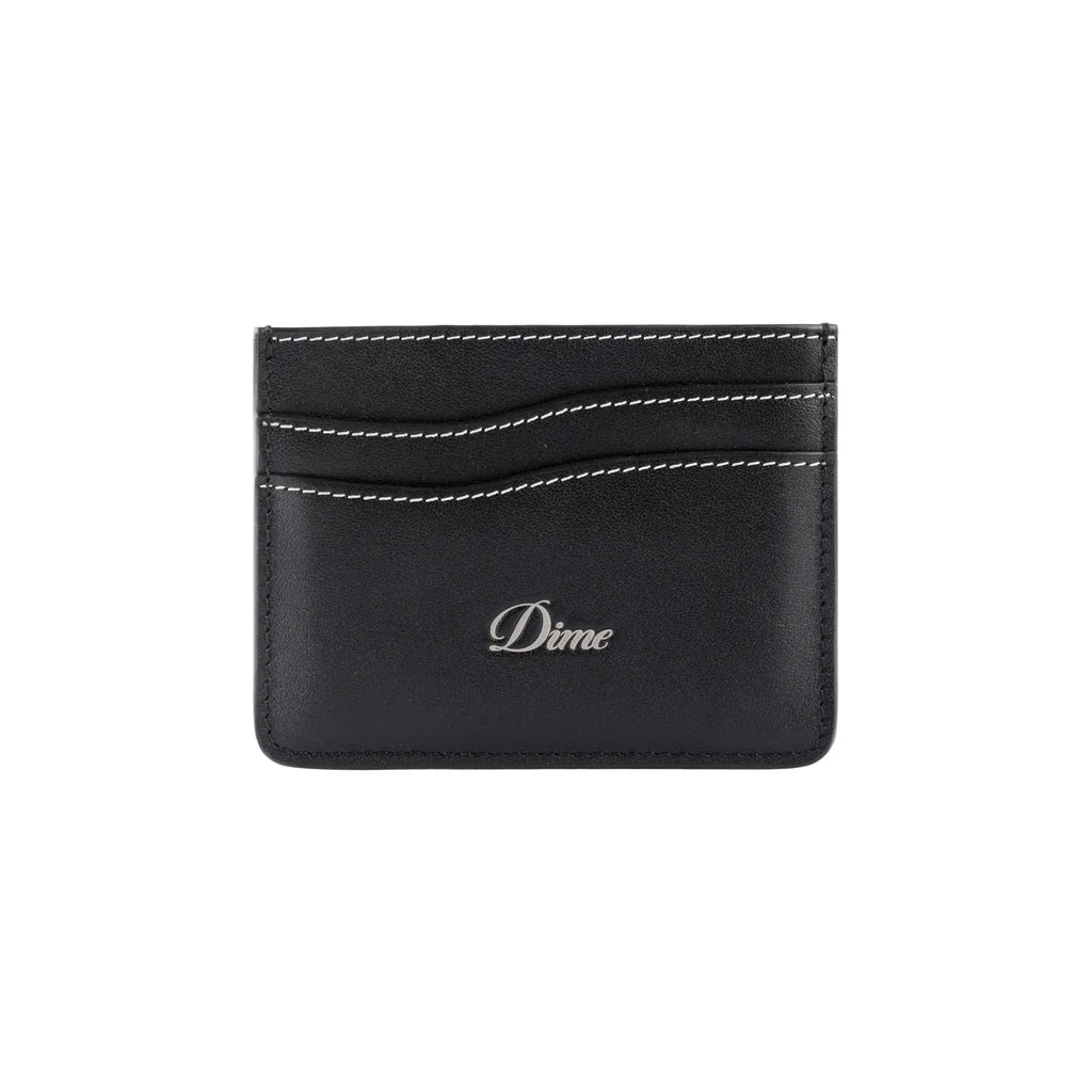 DIME - Cursive Card Holder Black