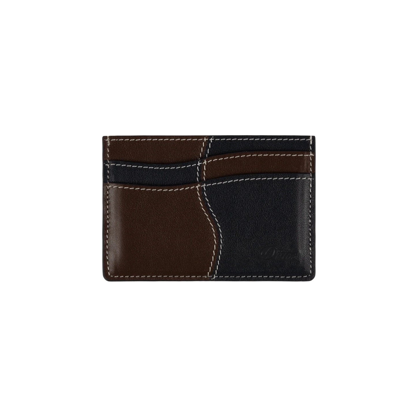 DIME - Wave Leather Cardholder Black